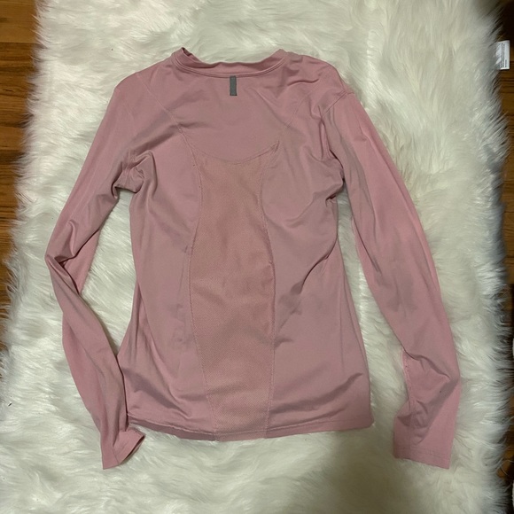 Nike Long Sleeve Dusty Rose Shirt - Picture 2 of 3